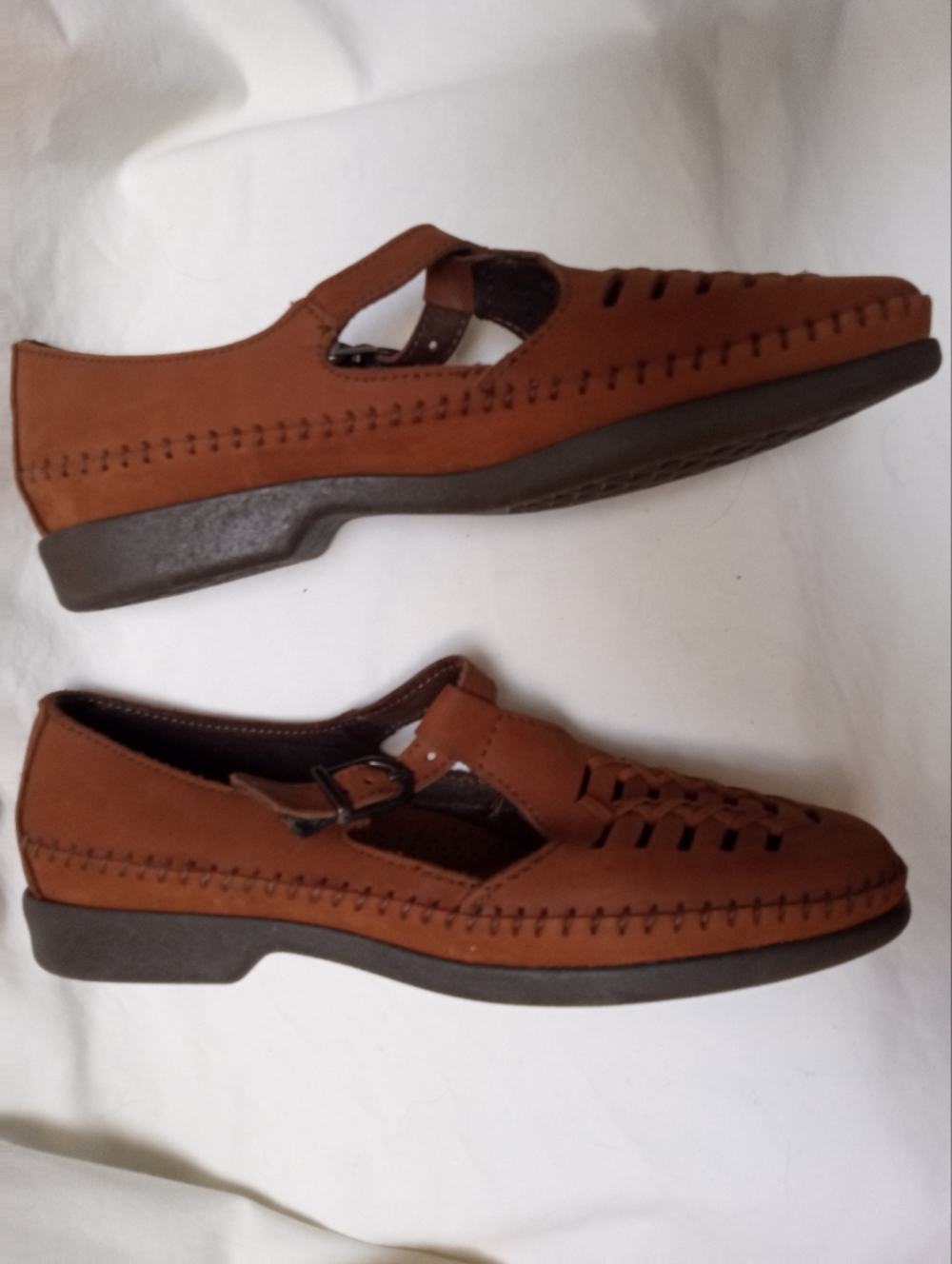 Women's Dexter Mary Jane Brown Leather Shoes